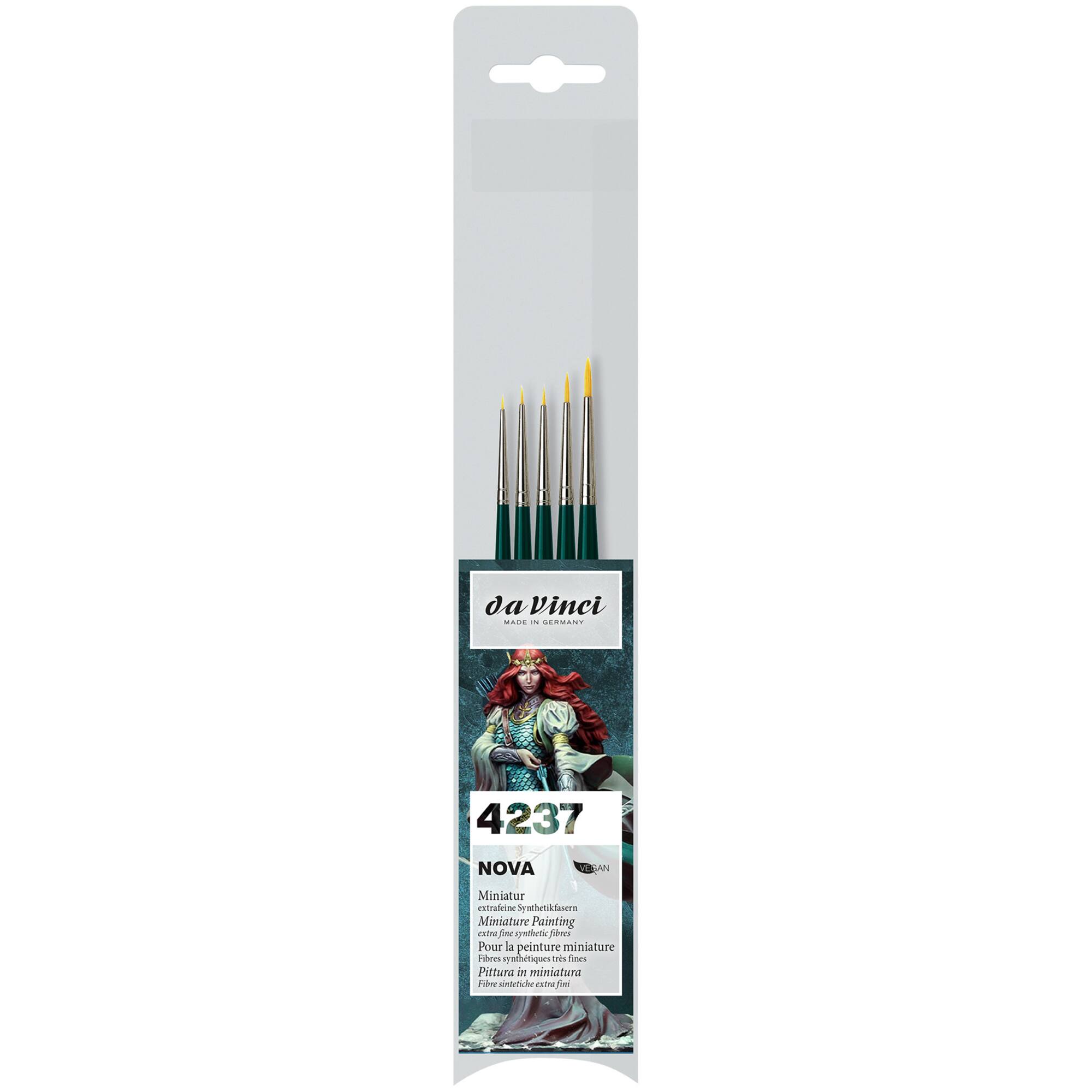 da Vinci NOVA Series 1570 5 Piece Round Brush Set